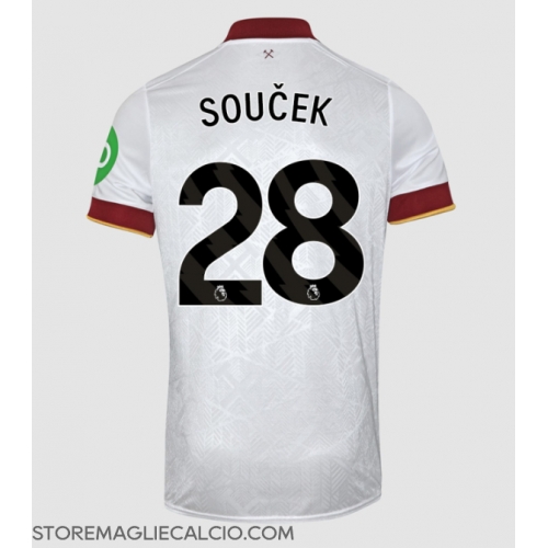 West Ham United Tomas Soucek #28 Maglia Gara Terza Repliche 2024-25 Maniche Corte West Ham United Tomas Soucek #28 Maglia Gara Terza Repliche 2024-25 Maniche Corte